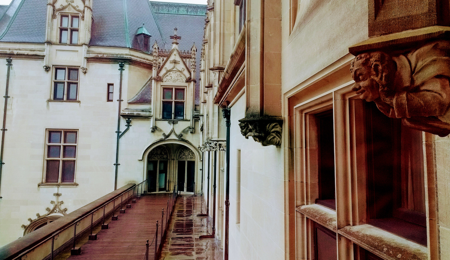 Gargoyles from third floor hallway